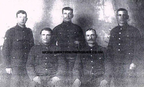 <p>Richard with fellow soldiers